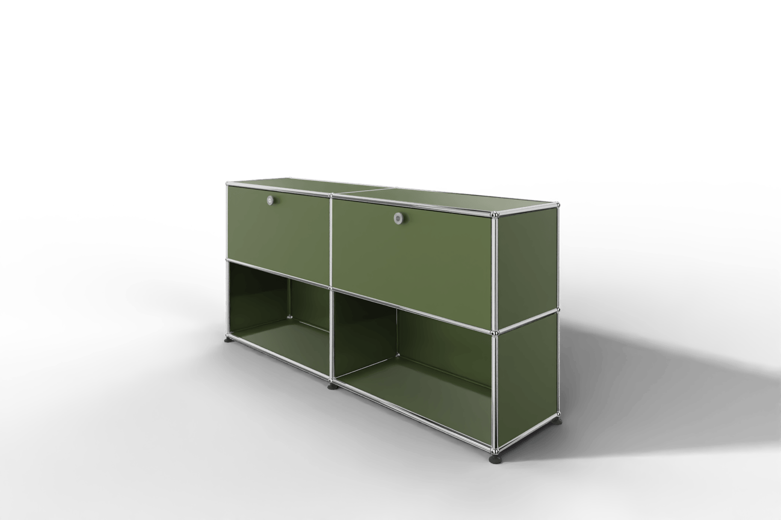 USM Haller Sideboard 4 Elemente mit 2 Klapptüren oben Produktbild