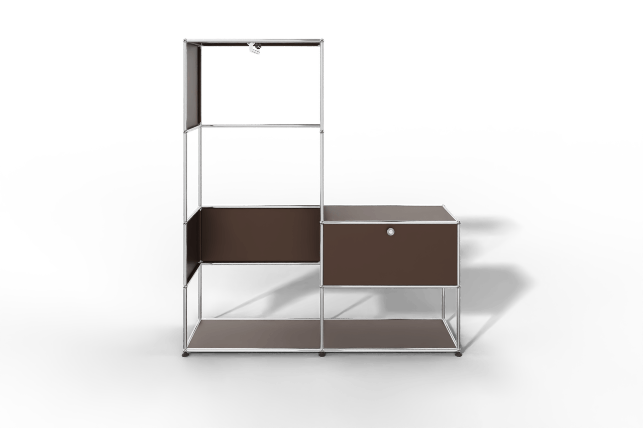 USM Haller Garderobe, 1500 mm breit, mit Klapptüre Produktbild
