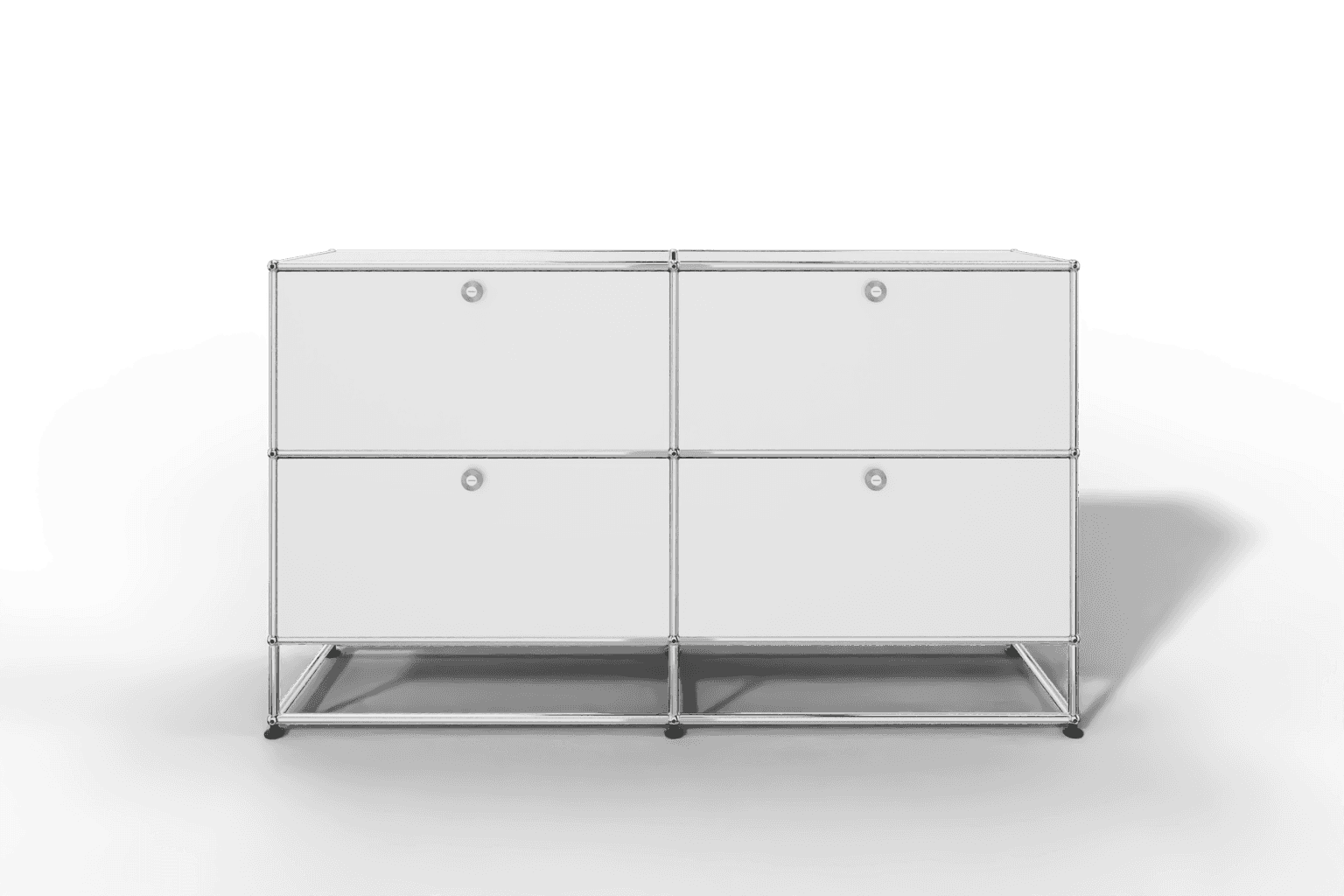 USM Haller Sideboard, mit 4 Klapptüren und Sockel von Paul Schärer & Fritz Haller Produktbild