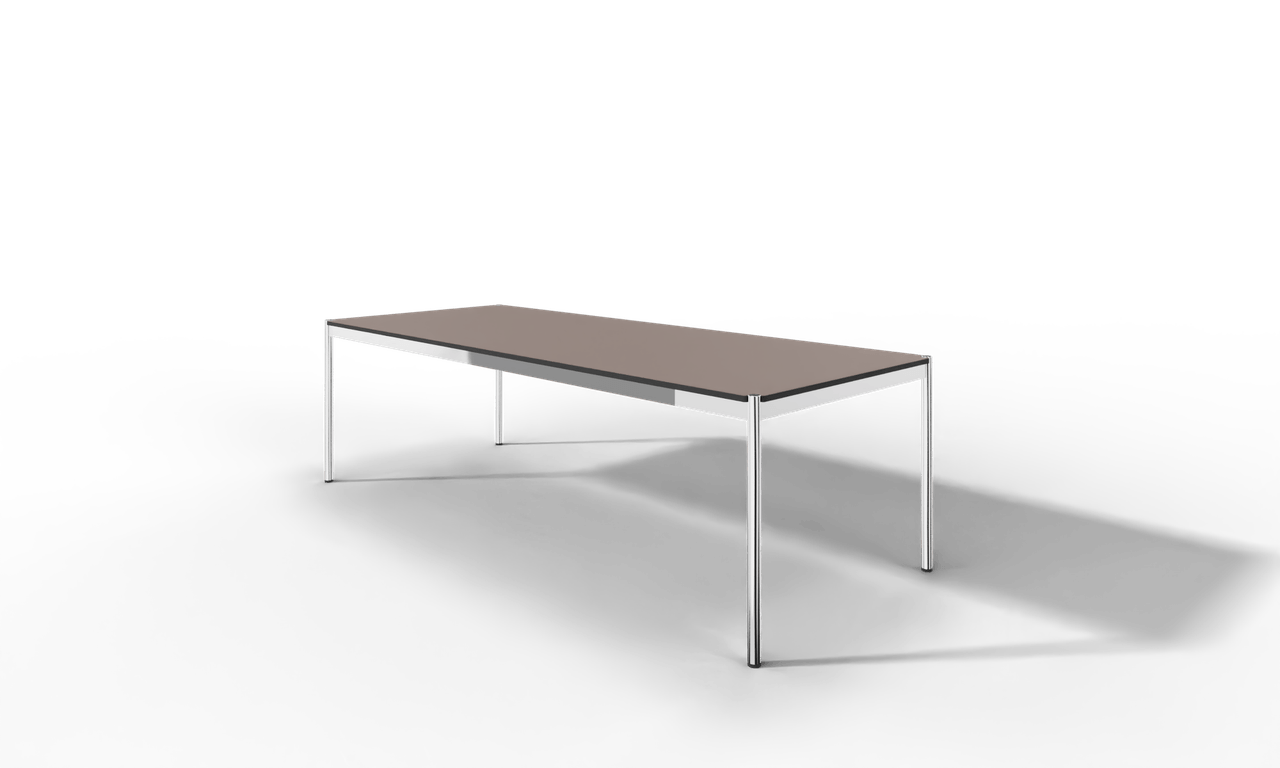 USM Haller Tisch, Tiefe 1000 mm, Linoleum beschichtet, aus 5 Farben wählbar, Tischlänge wählbar Produktbild