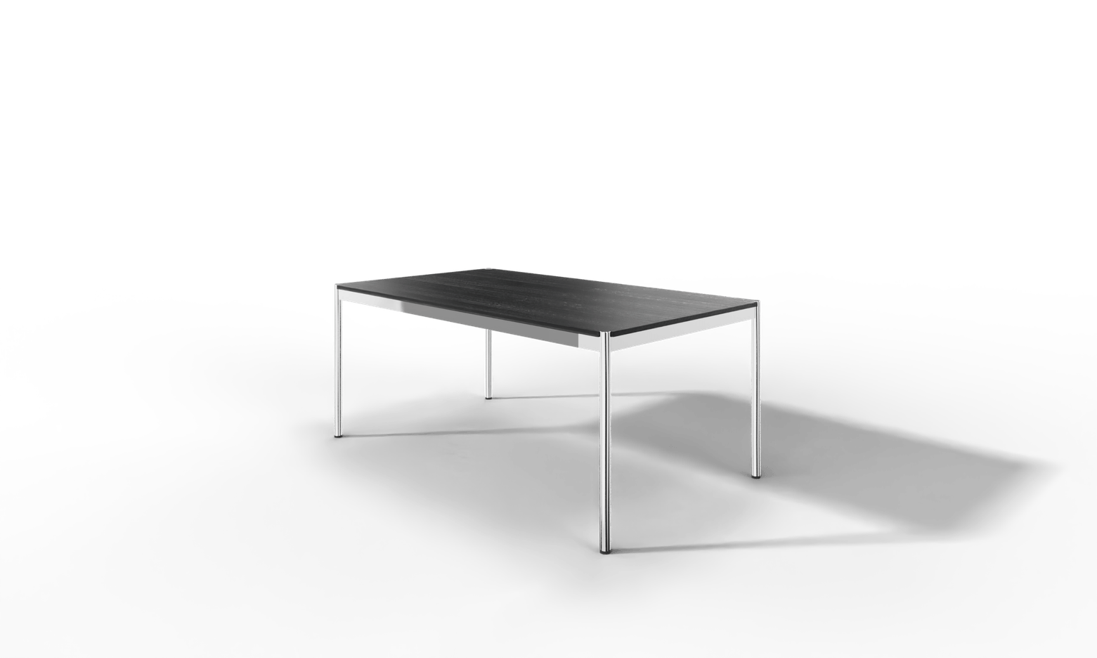 USM Haller Tisch, Tiefe 1000 mm, Holz furniert, geölt / lackiert, Oberfläche wählbar, Länge wählbar Produktbild