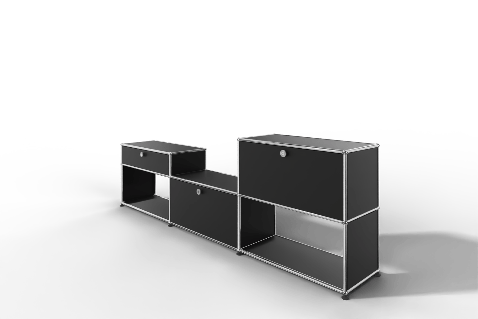 USM Haller Sideboard, 2 Klapptüren und 1 Schubkasten Produktbild
