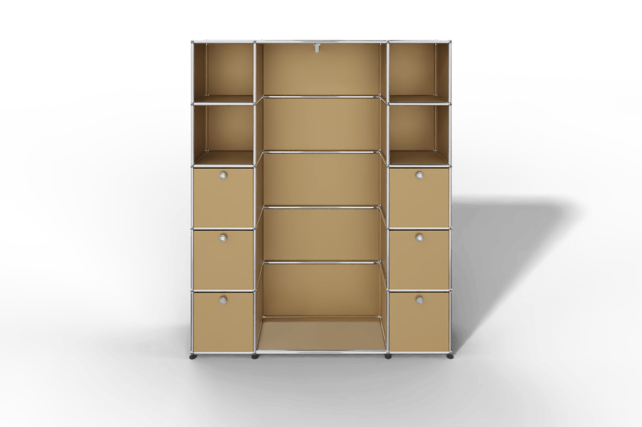 USM Haller Garderobe, 1450 mm breit, mit Klapptüren Produktbild