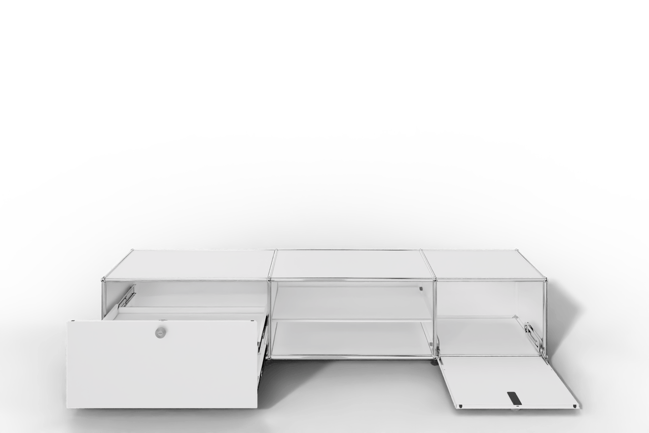 USM Haller TV-Lowboard mit Schublade und Klapptür Produktbild