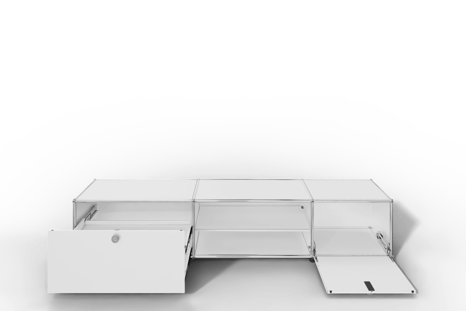 USM Haller TV-Lowboard mit Schublade und Klapptür Produktbild
