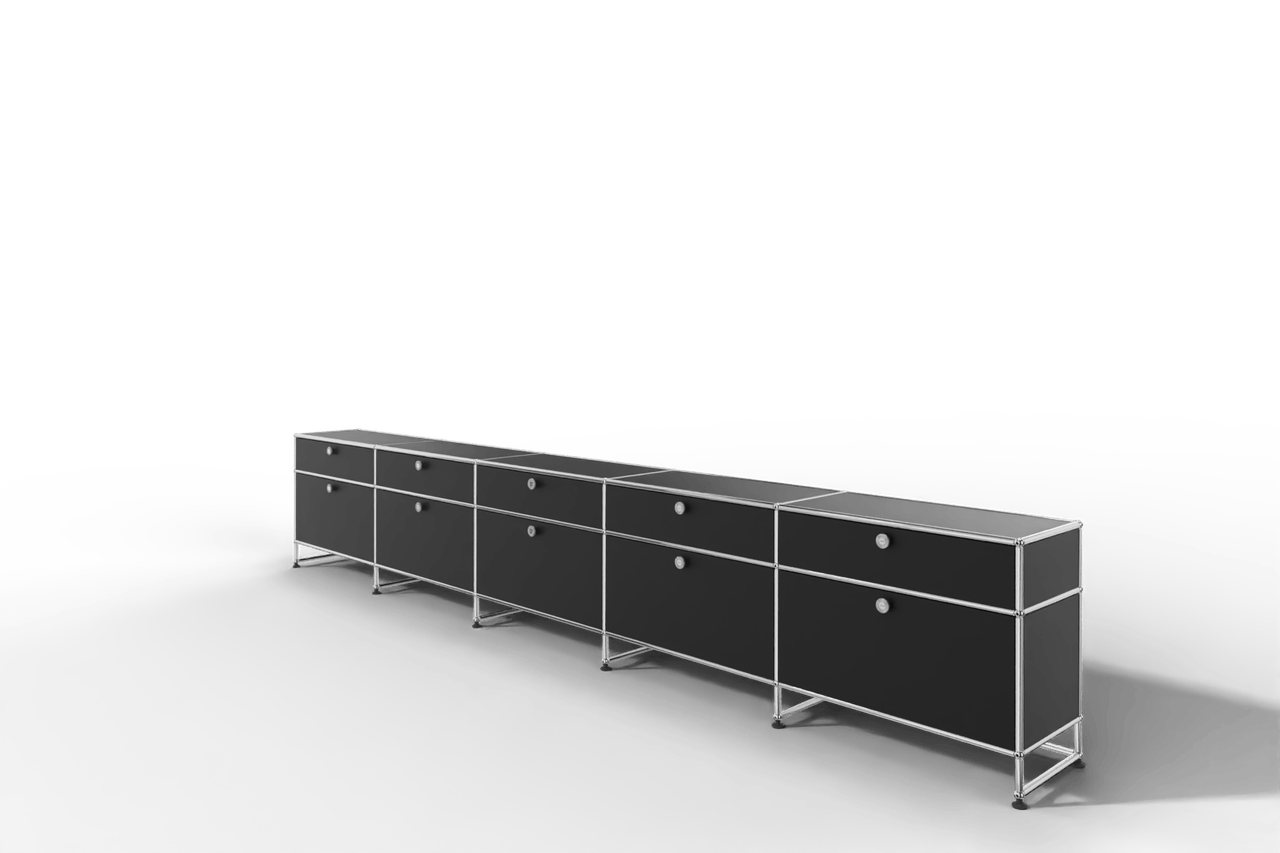 USM Haller Sideboard, 10 Klapptüren, Beige Produktbild