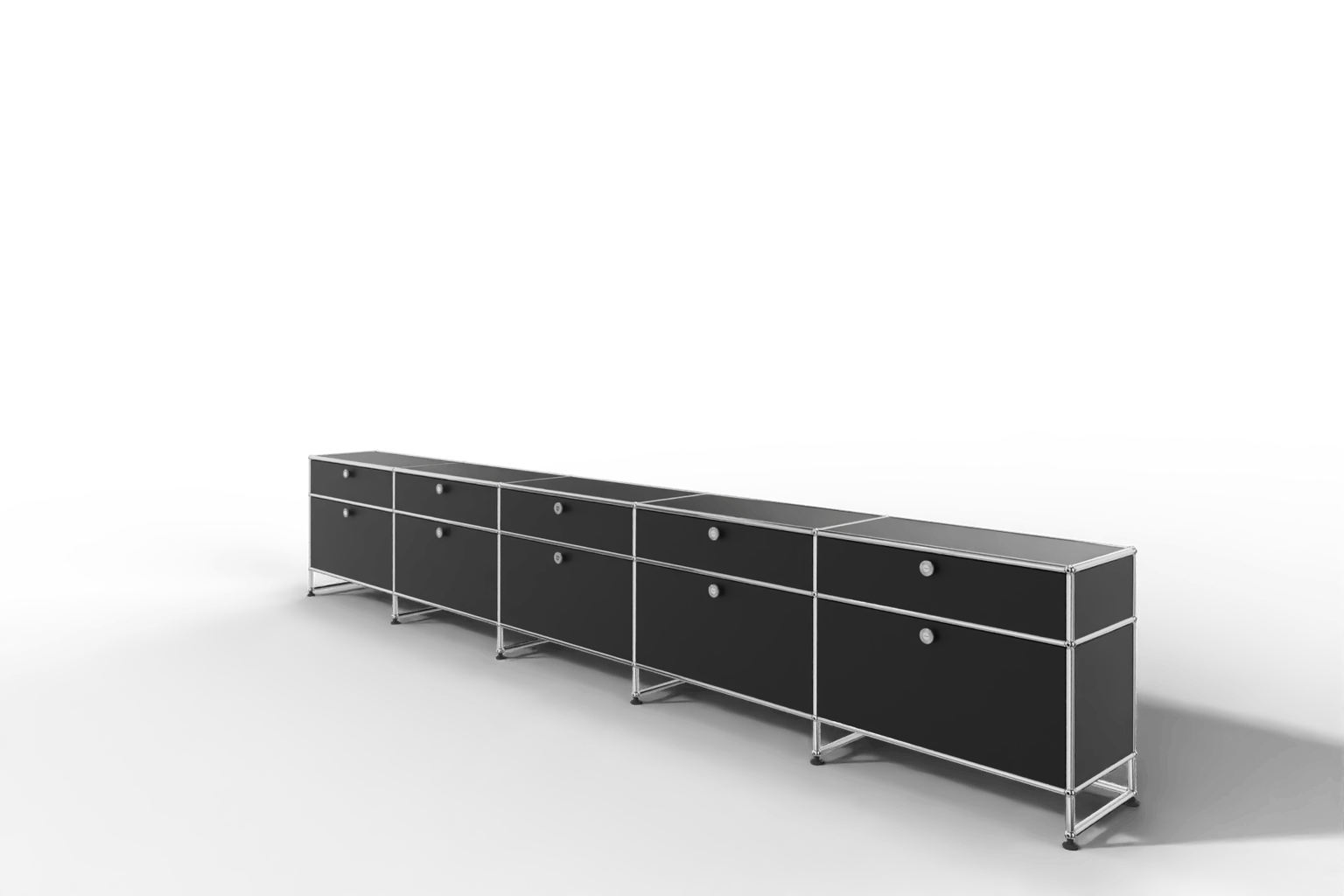 USM Haller Sideboard, 10 Klapptüren, Beige Produktbild