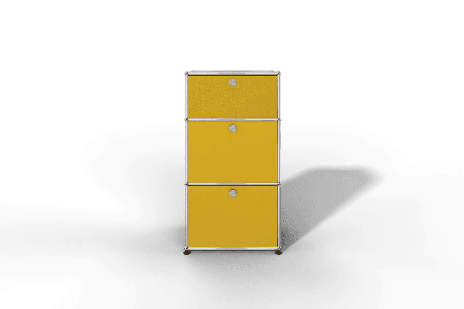 USM Haller schmales Highboard mit 3 Klapptüren. Produktbild