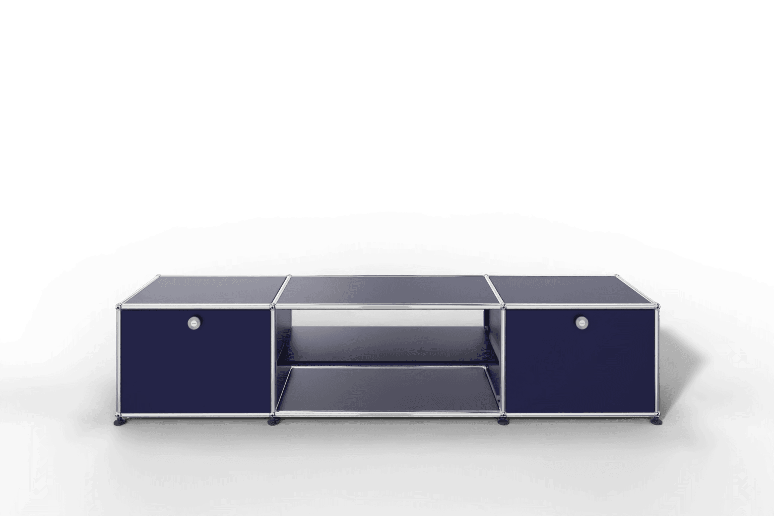 USM Haller TV-Lowboard mit Mittelteil und Zwischentablar Produktbild