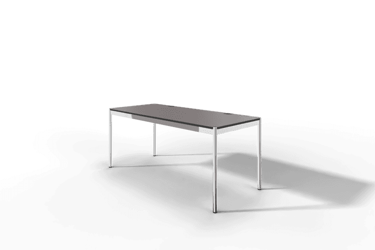 USM Haller Tisch Plus,Tiefe 750 mm, Oberfläche Kunstharz Produktbild