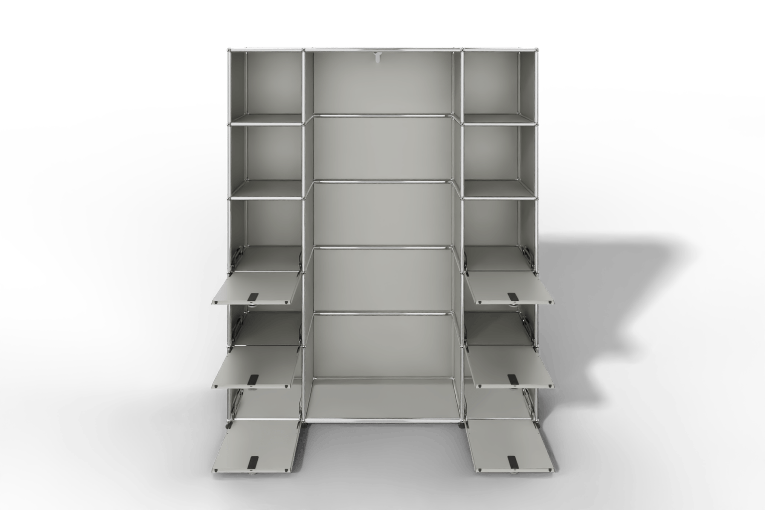 USM Haller Garderobe, 1450 mm breit, mit Klapptüren Produktbild