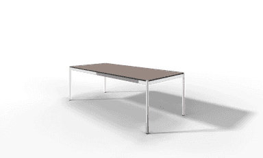 USM Haller Tisch, Tiefe 1000 mm, Linoleum beschichtet, aus 5 Farben wählbar, Tischlänge wählbar Produktbild