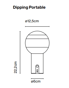 Marset Dipping Light Tischleuchte Produktbild