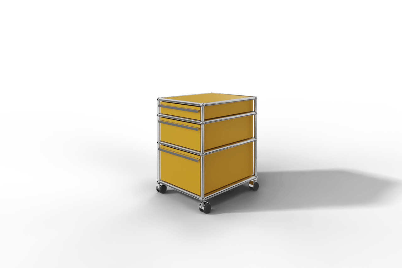USM Haller Rollcontainer mit 3 Schüben, in 14 Farben konfigurierbar Produktbild