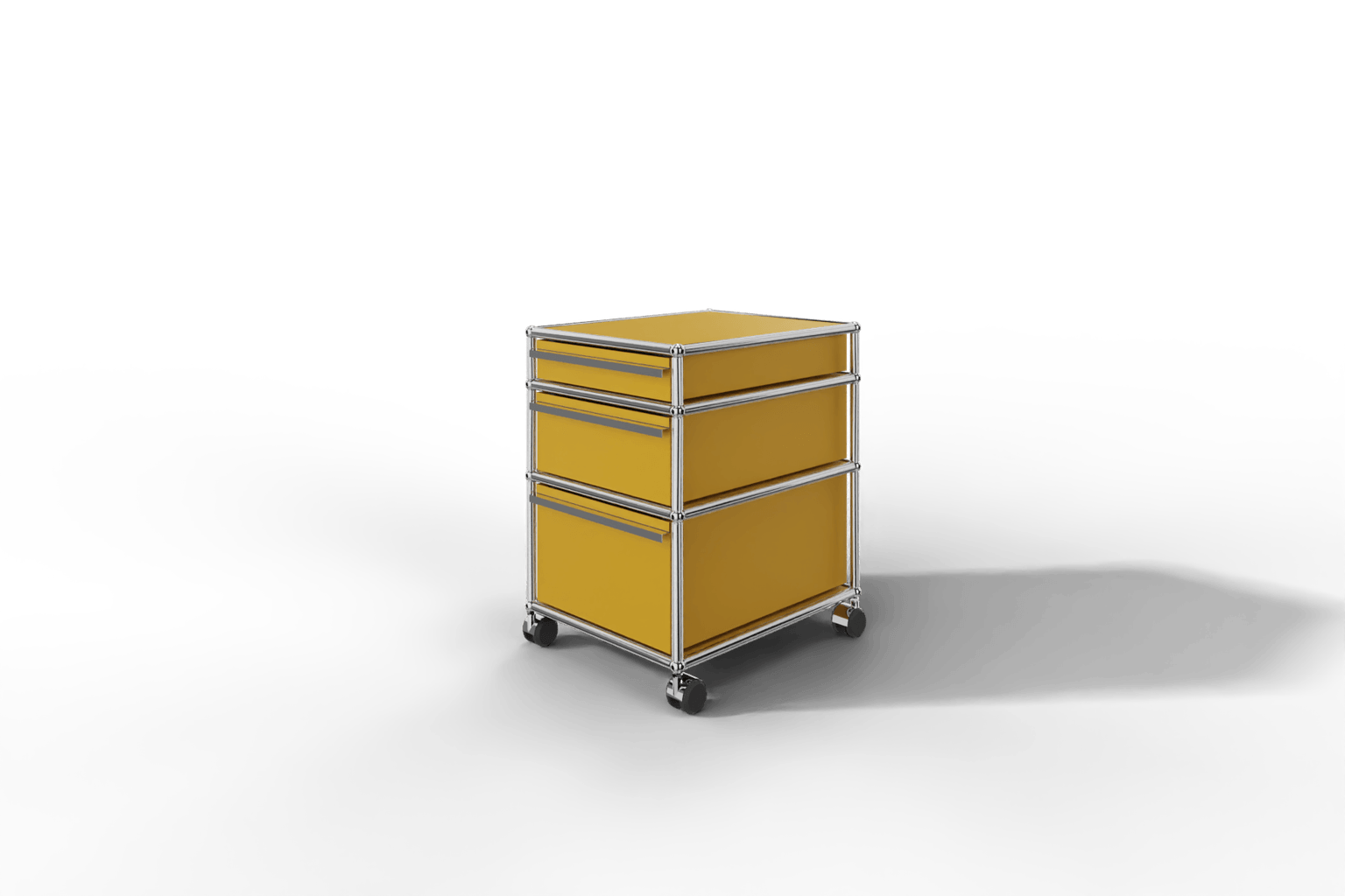 USM Haller Rollcontainer mit 3 Schüben, in 14 Farben konfigurierbar Produktbild