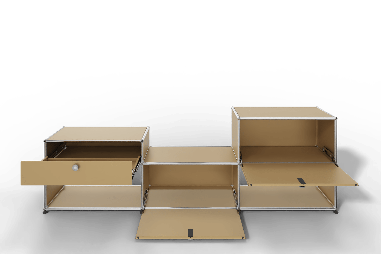 USM Haller Sideboard, 2 Klapptüren und 1 Schubkasten Produktbild