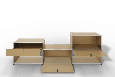 USM Haller Sideboard, 2 Klapptüren und 1 Schubkasten Produktbild