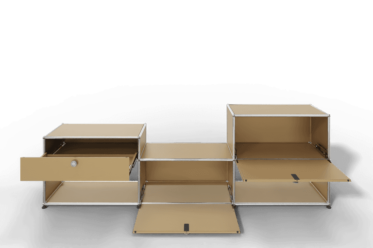 USM Haller Sideboard, 2 Klapptüren und 1 Schubkasten Produktbild