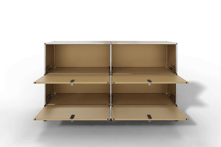 USM Haller Sideboard, mit 4 Klapptüren und Sockel von Paul Schärer & Fritz Haller Produktbild