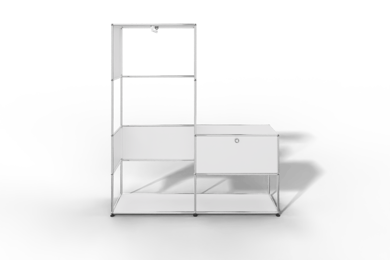 USM Haller Garderobe, 1500 mm breit, mit Klapptüre Produktbild