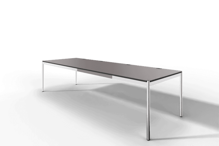 USM Haller Tisch Plus,Tiefe 1000 mm, Oberfläche Kunstharz Produktbild