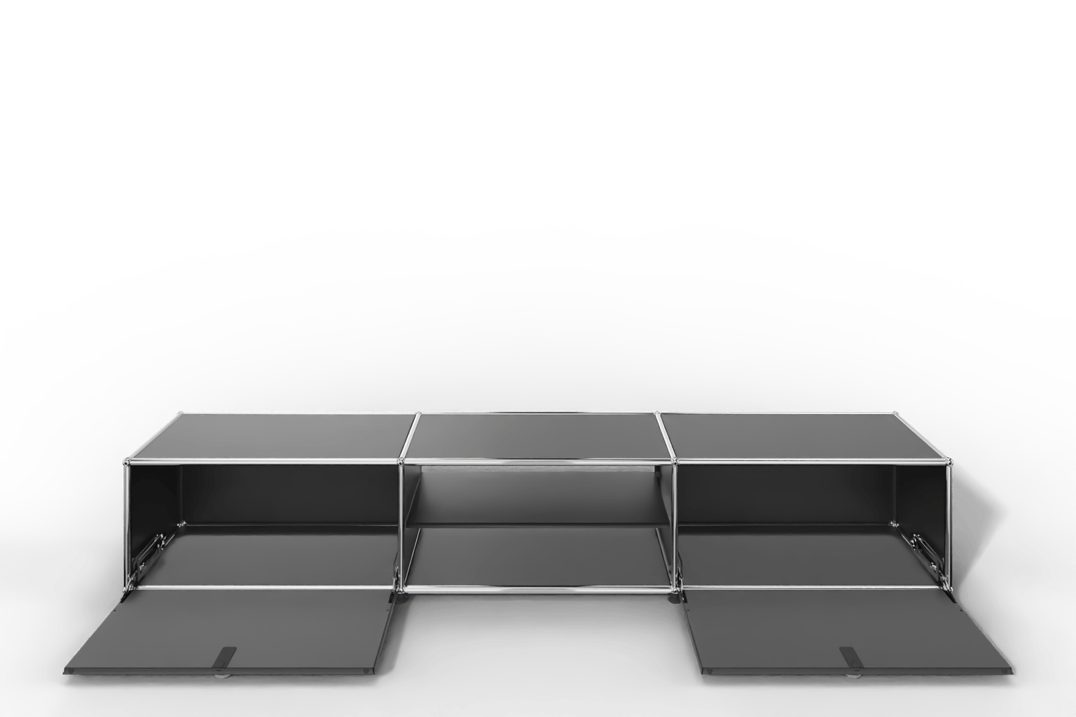 USM Haller TV-Lowboard mit offenem Mittelteil Produktbild
