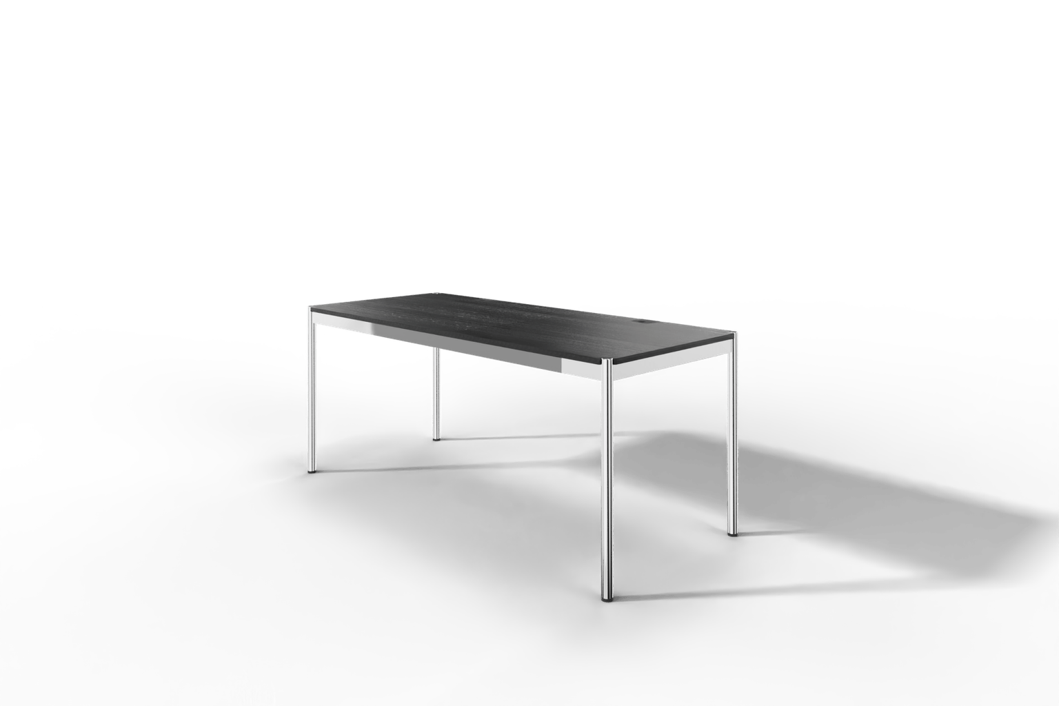 USM Haller Tisch Plus,Tiefe 750 mm, Oberfläche Holz furniert Produktbild