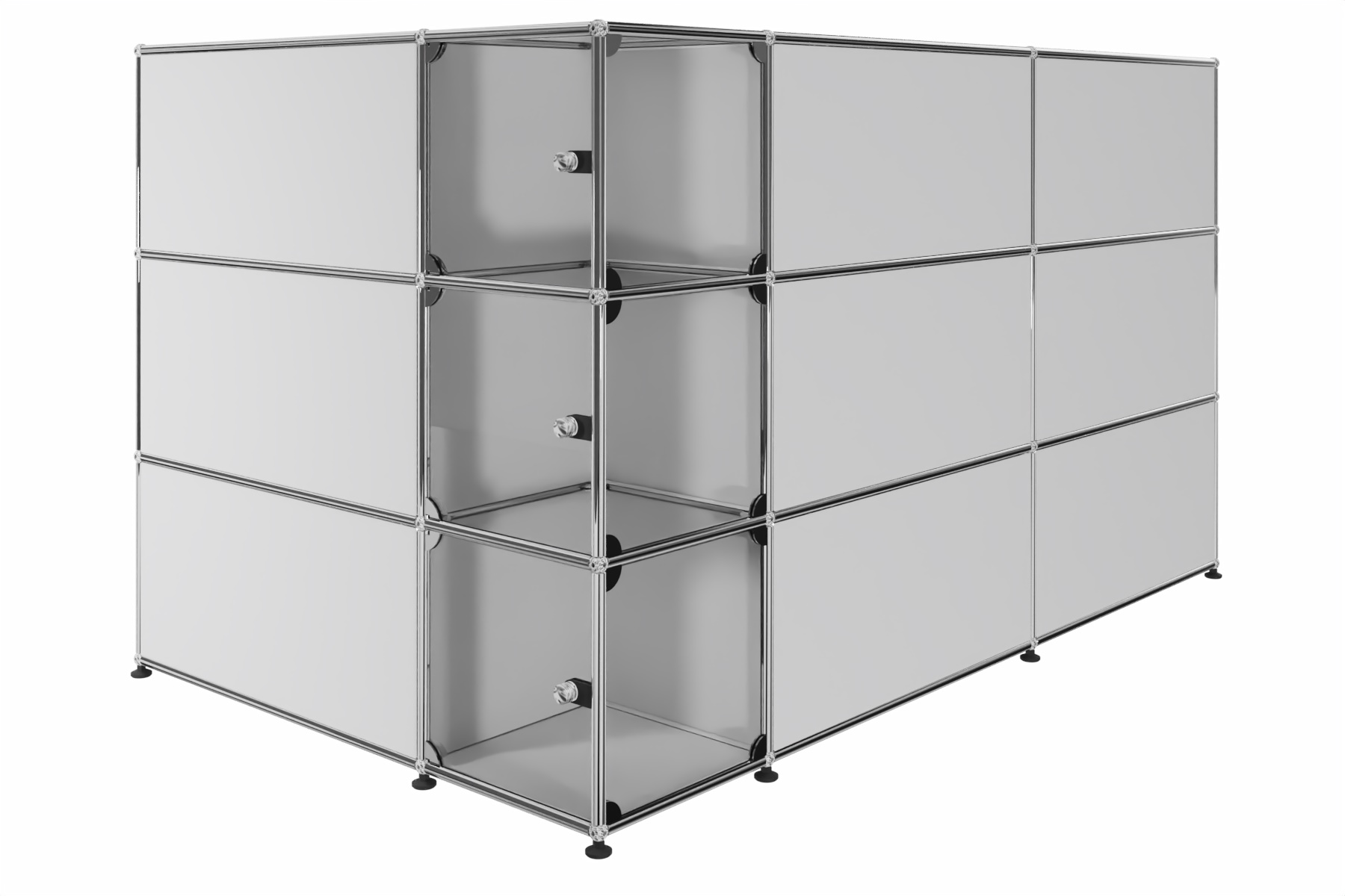 USM Haller Theke inkl. Vitrine V1 Produktbild