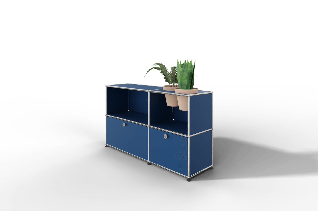 USM Haller Sideboard mit Klapptüren und Pflanzeneinsatz Produktbild