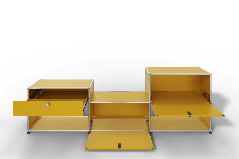 USM Haller Sideboard, 2 Klapptüren und 1 Schubkasten Produktbild