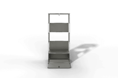 USM Haller Garderobe, 750 mm breit, mit Klapptüre Produktbild