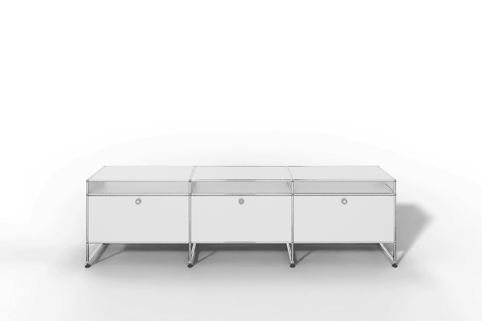 USM Haller TV-Lowboard, von Paul Schärer & Fritz Haller Produktbild
