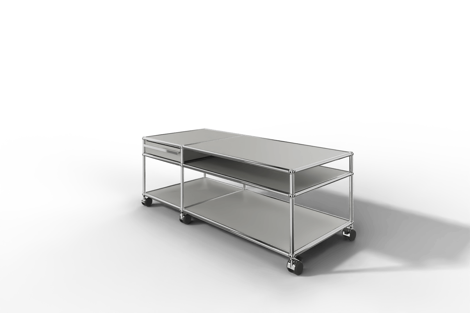 Couchtisch mit Schublade und offenem Fach Produktbild