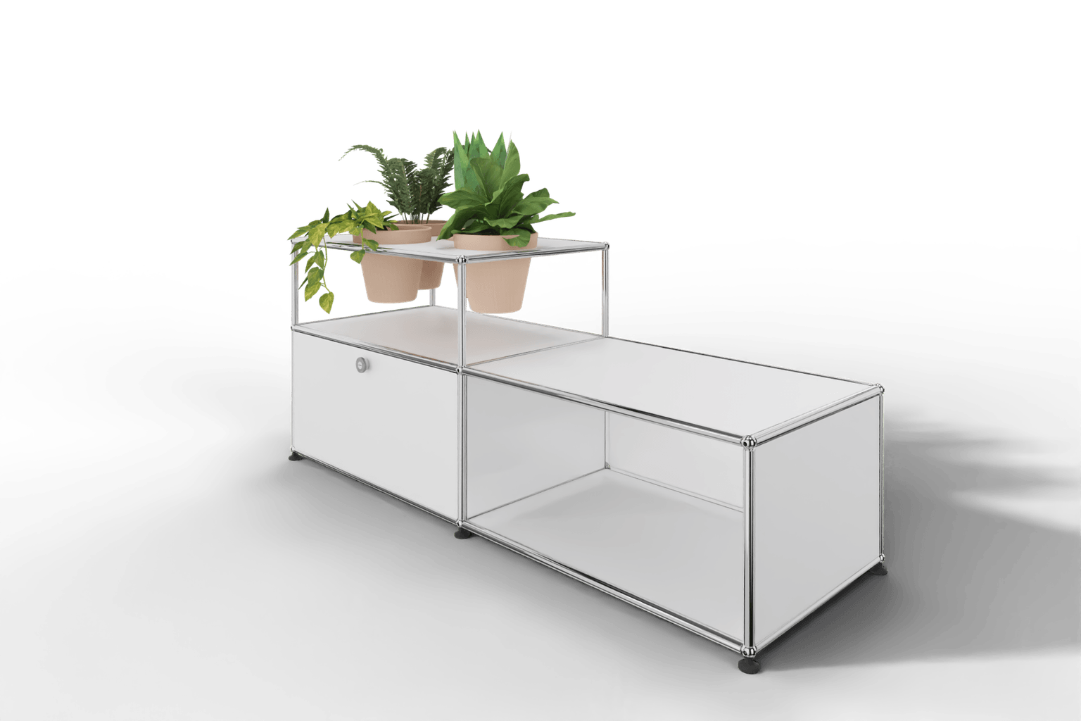 USM Haller Lowboard mit Pflanzeneinlage Produktbild