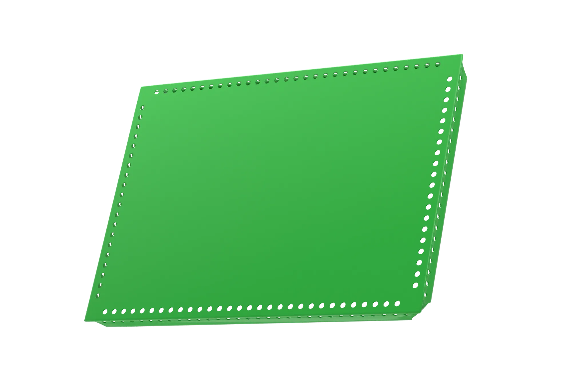 USM Haller Tablar Gelocht Grün 250x350 Produktbild