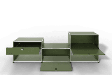 USM Haller Sideboard, 2 Klapptüren und 1 Schubkasten Produktbild