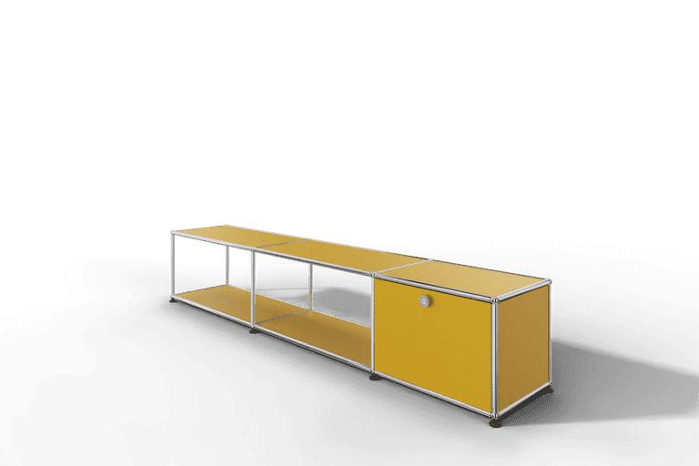USM Haller Lowboard, mit 1 Klapptüre, von Paul Schärer & Fritz Haller Produktbild