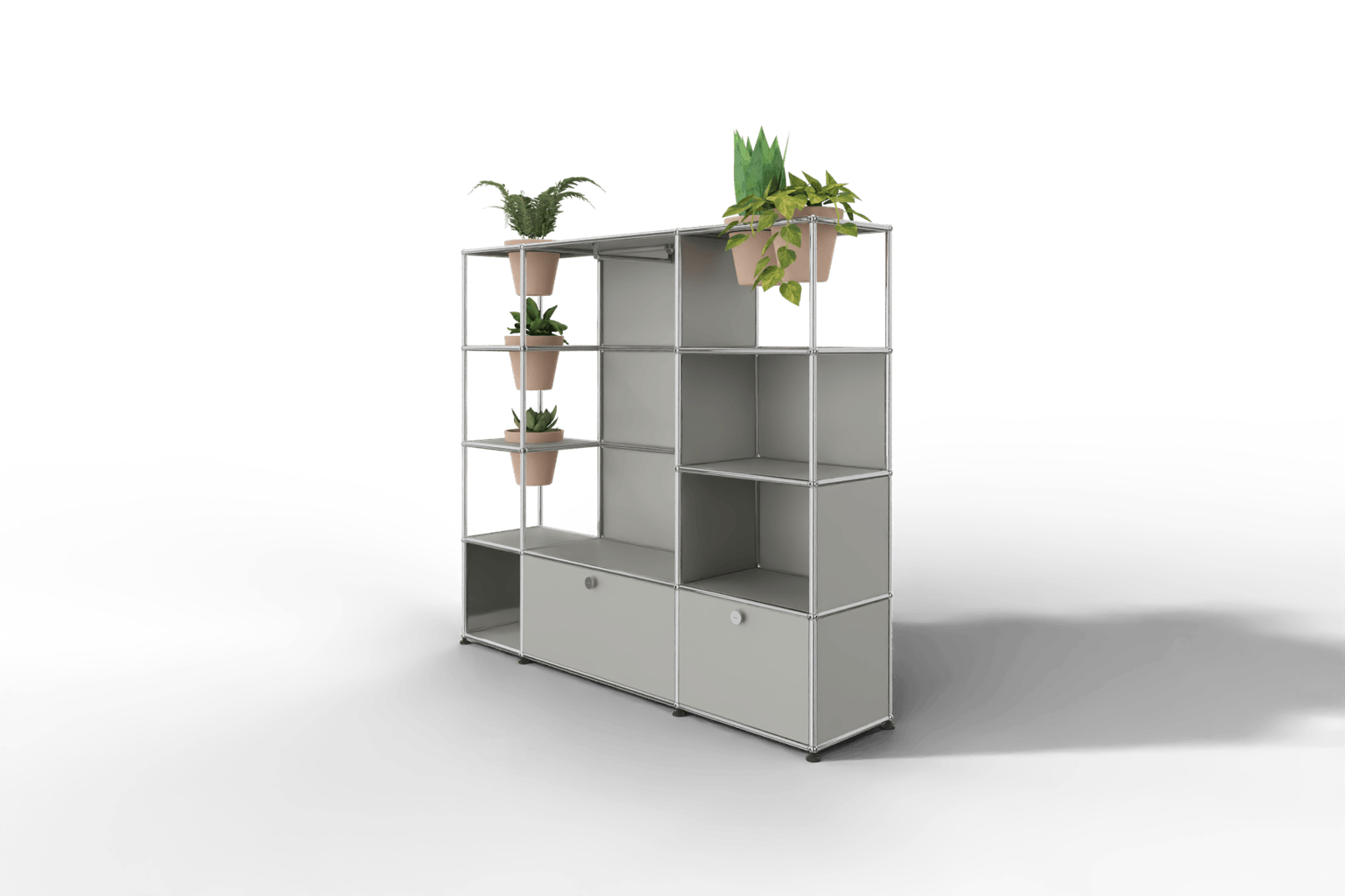 USM Haller Garderobe mit Pflanzeneinsatz Produktbild
