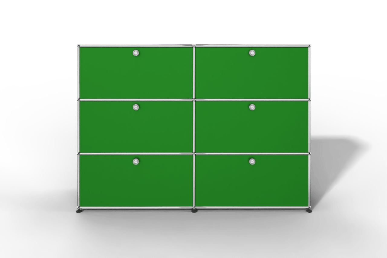 USM Haller Highboard, mit 6 Klapptüren, von Paul Schärer & Fritz Haller Produktbild