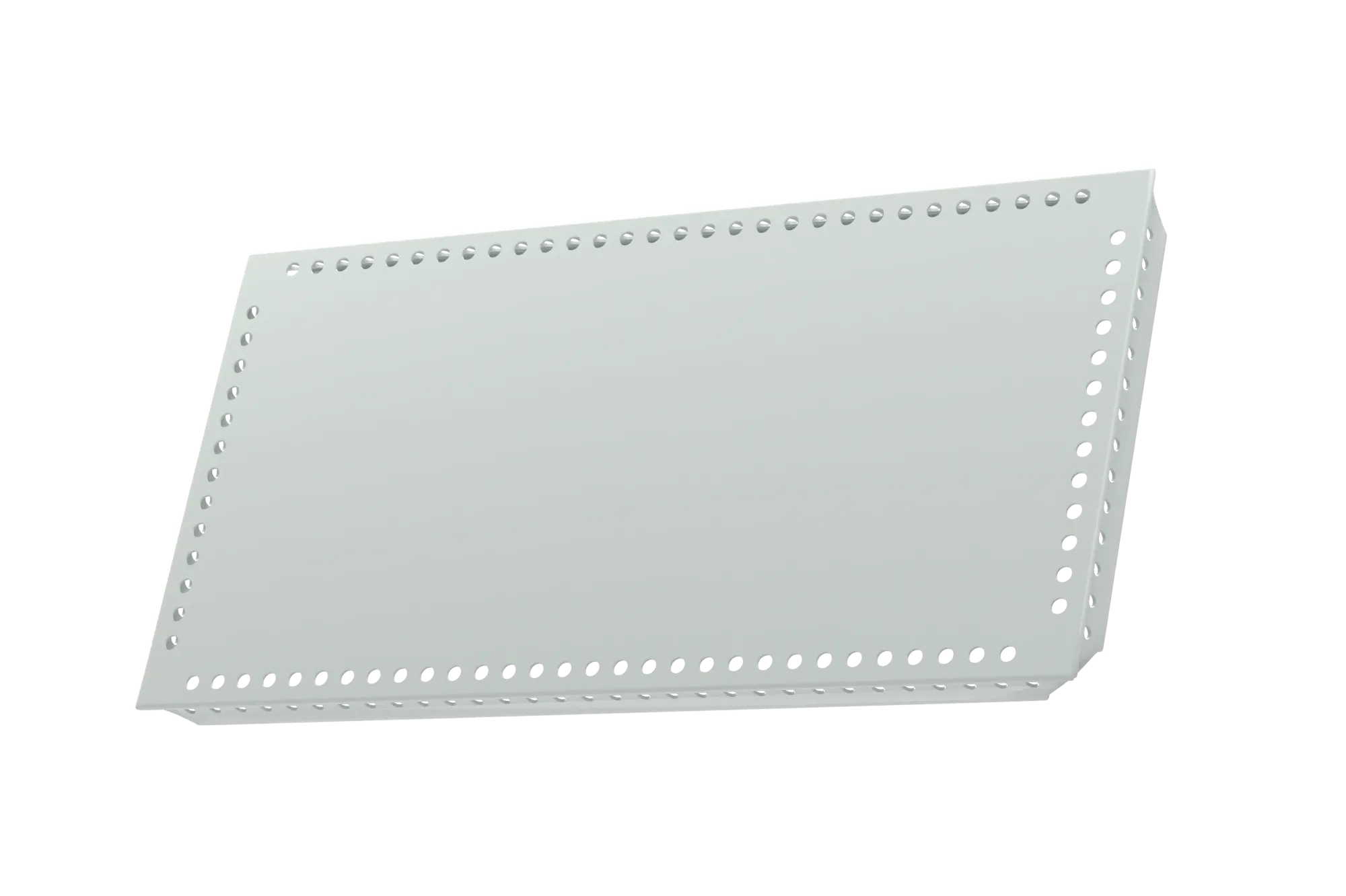 USM Haller Tablar Gelocht Lichtgrau 175x350 Produktbild