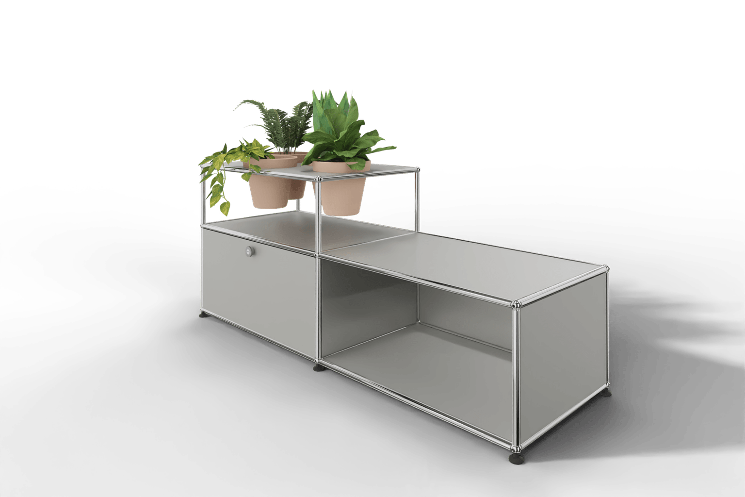 USM Haller Lowboard mit Pflanzeneinlage Produktbild