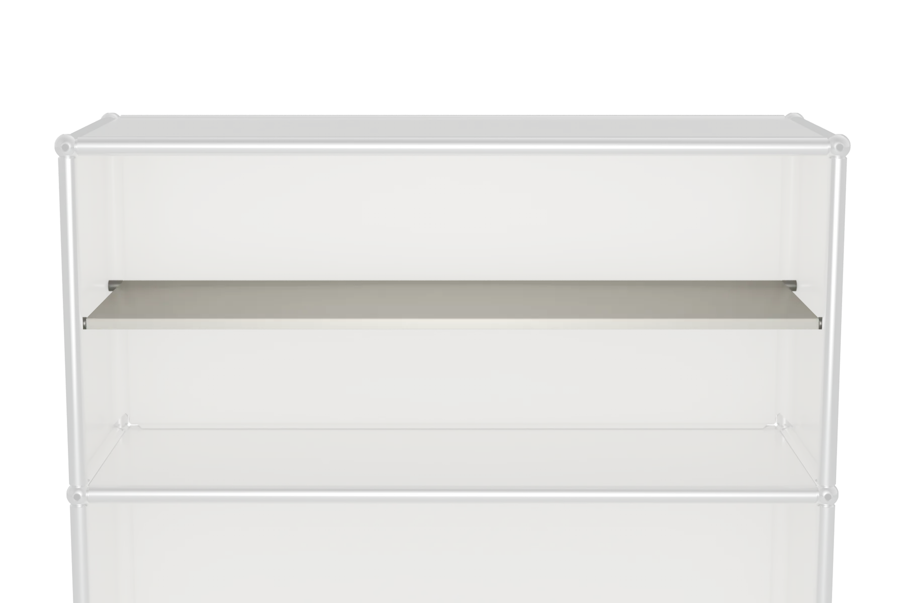 USM Haller Zwischentablar Größe wählbar, wahlweise Metall oder Glas Produktbild