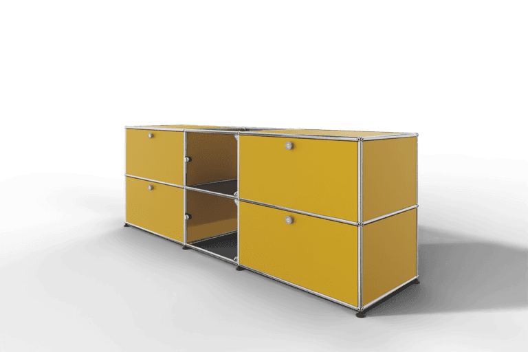 USM Haller Sideboard mit Vitrinen-Element Produktbild
