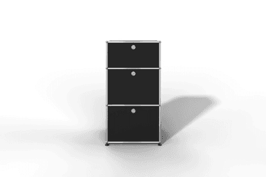 USM Haller schmales Highboard mit 3 Klapptüren. Produktbild