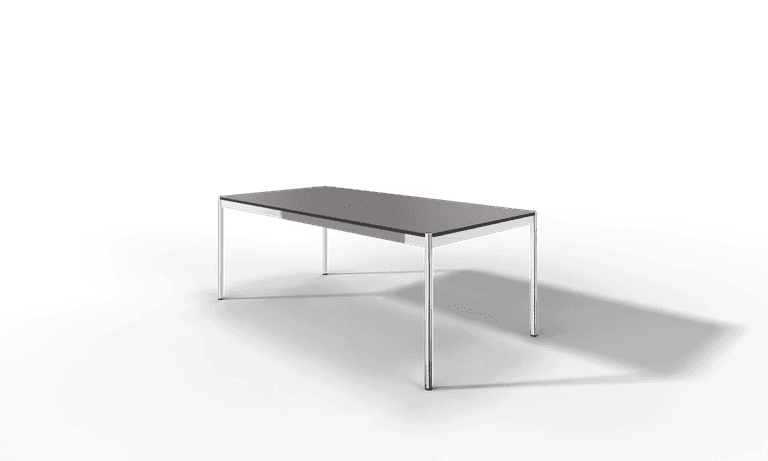 USM Haller Tisch, Tiefe 1000 mm, in Kunstharz, aus 4 Farben wählbar, Tischlänge wählbar Produktbild