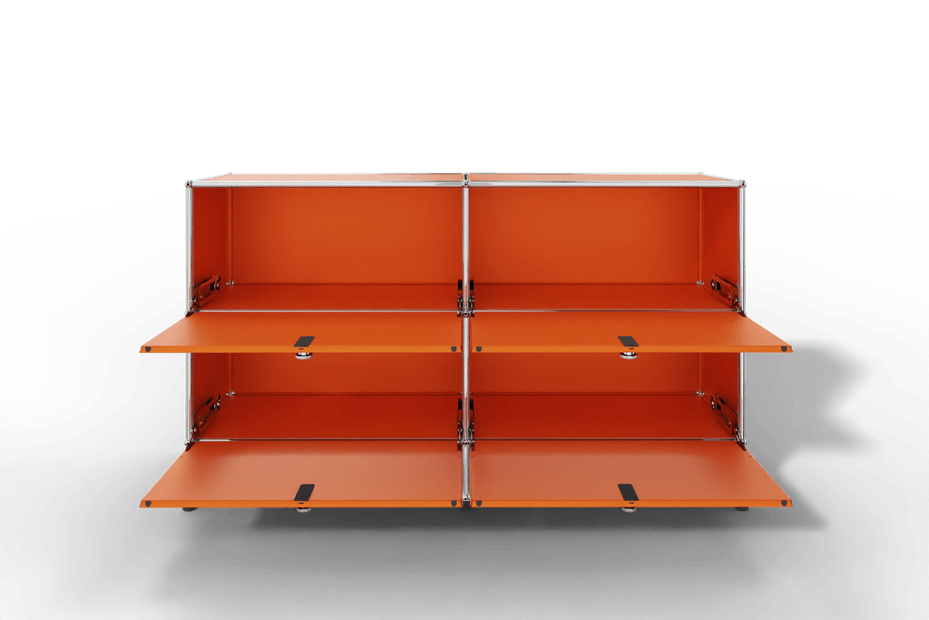 USM Haller Sideboard, mit 4 Klapptüren und Sockel von Paul Schärer & Fritz Haller Produktbild