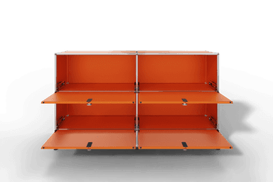 USM Haller Sideboard, mit 4 Klapptüren und Sockel von Paul Schärer & Fritz Haller Produktbild