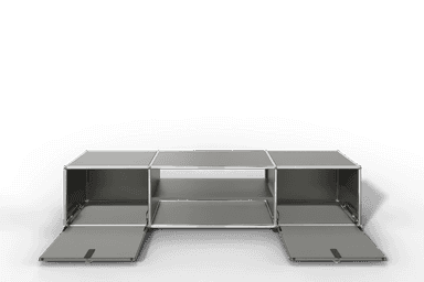 USM Haller TV-Lowboard mit Mittelteil und Zwischentablar Produktbild