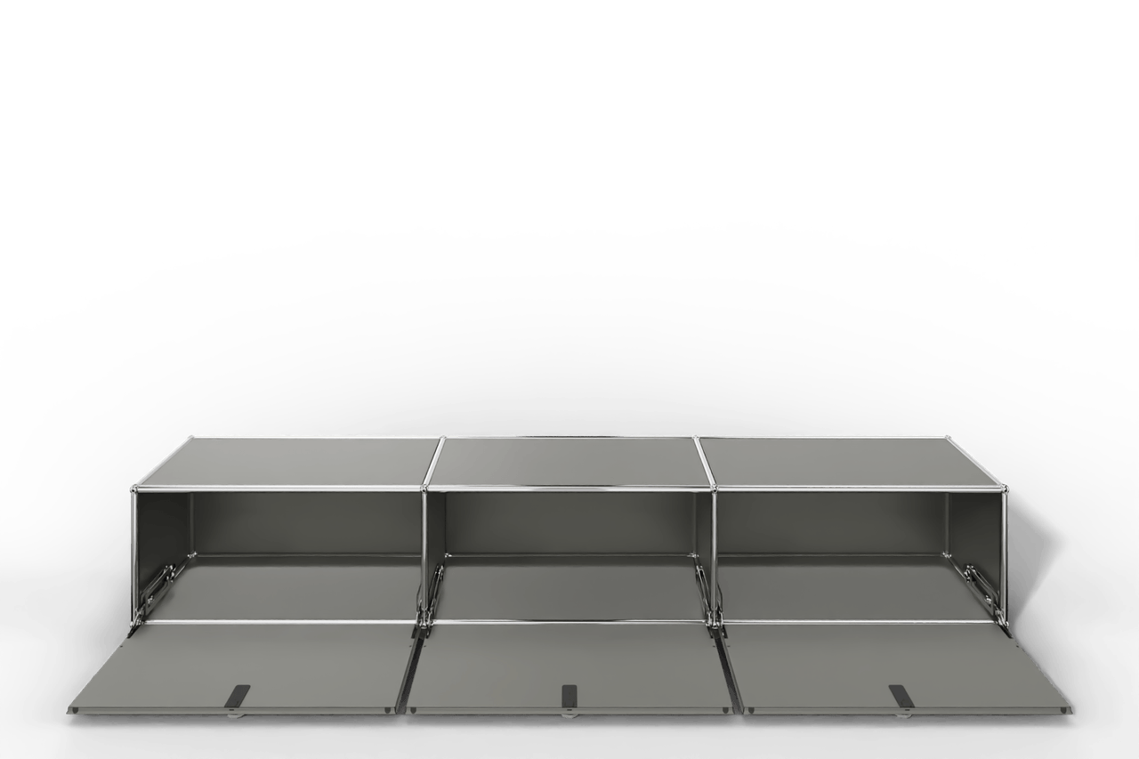 USM Lowboard mit 3 Klapptüren Produktbild