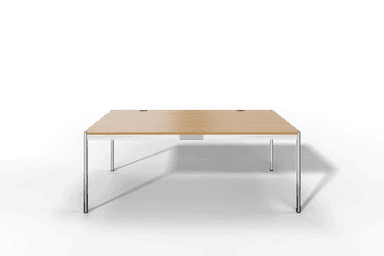 USM Haller Tisch Plus,Tiefe 1000 mm, Oberfläche Holz furniert Produktbild